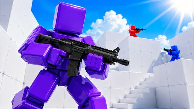 RED VS BLUE ULTRA CLASH π΄π΅ β Fortnite Creative map