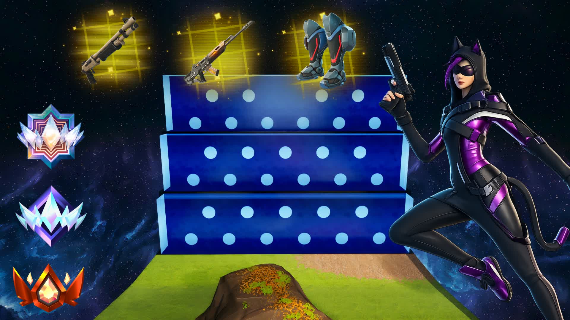 32 Players Zone wars - GBEH — Fortnite Creative map