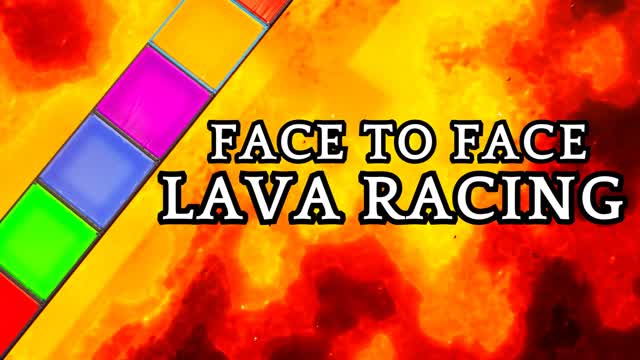 FACE TO FACE LAVA RACING — Fortnite Creative map