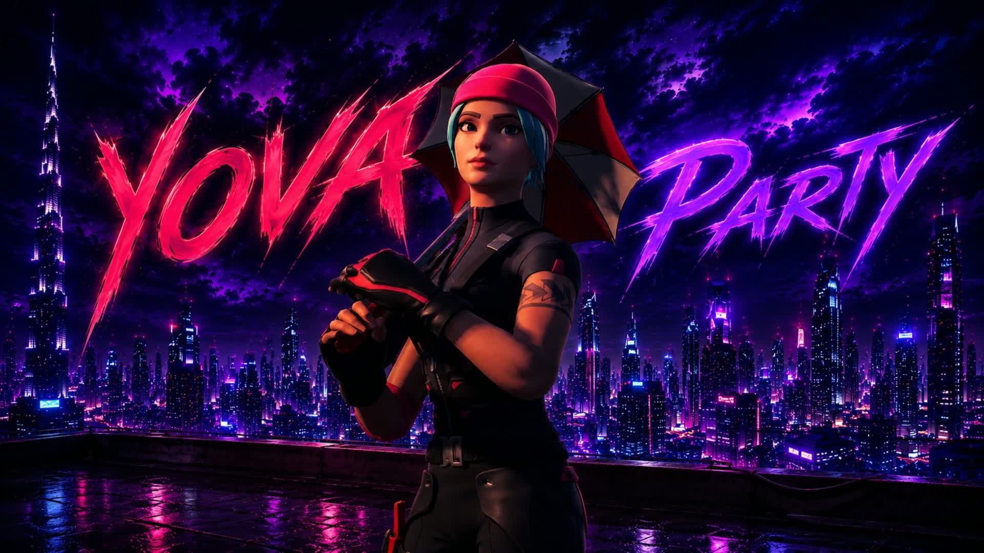 YOVA Party Royal — Fortnite Creative map