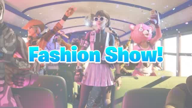 Streamer Fashion Show โ Fortnite Creative map