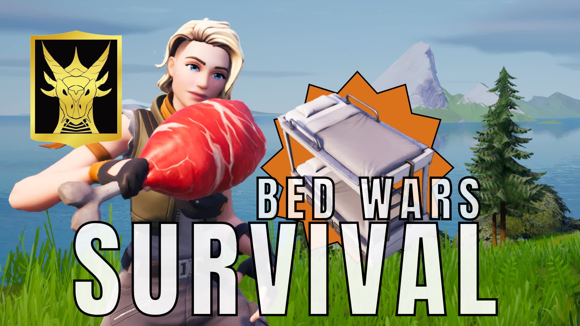 Bed Wars: Survival — Fortnite Creative map