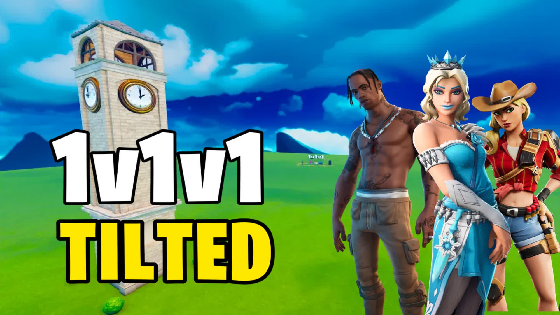 TILTED 1v1v1 (FFA) ๐ฅ โ Fortnite Creative map