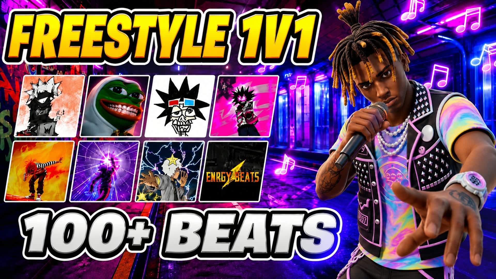 Freestyle 1v1 — Fortnite Creative map