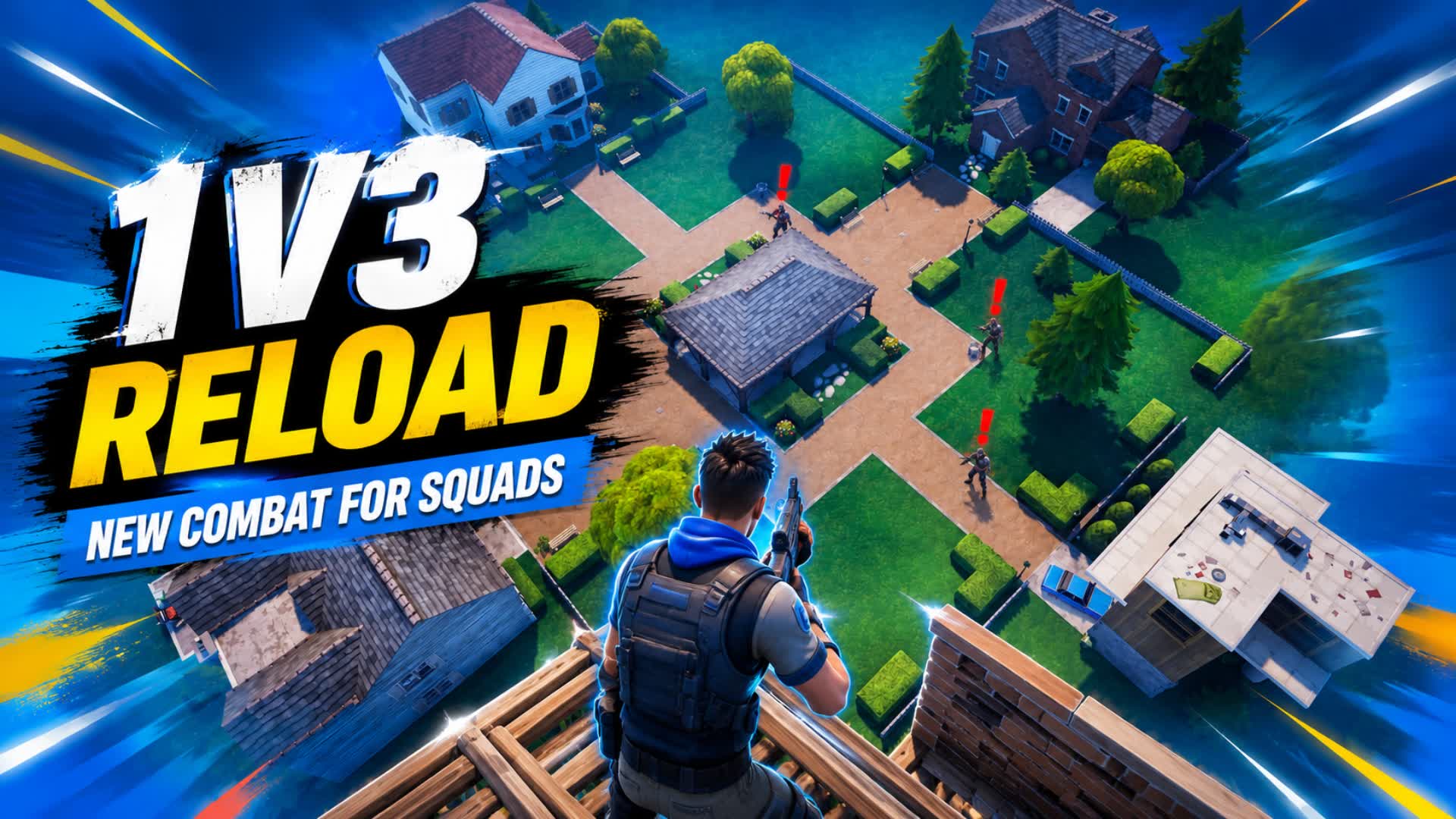 1v3 RELOAD — Fortnite Creative map
