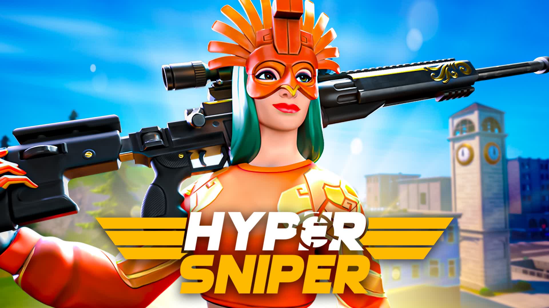 Hyper Sniper One Shot — Fortnite Creative map