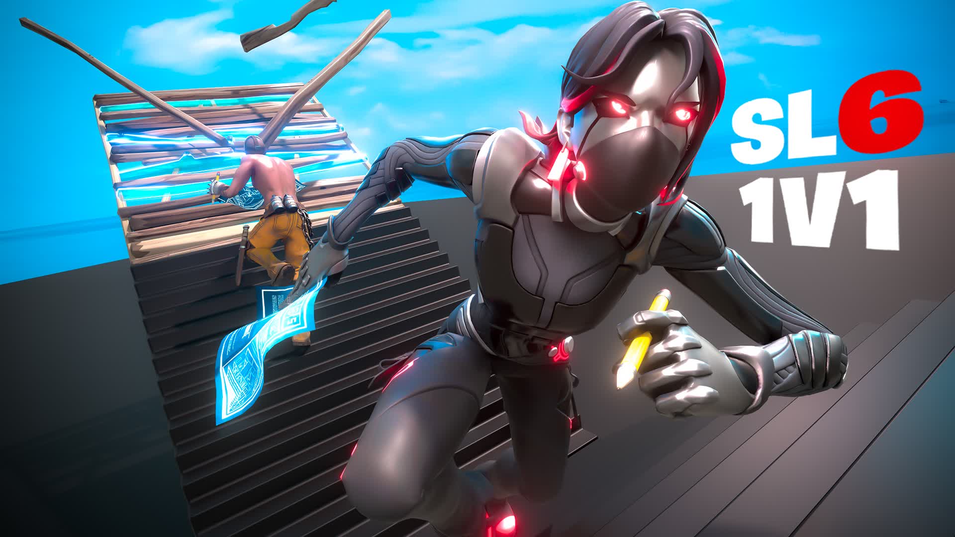 SL6 1V1 BUILD FIGHTS (200 PUMPS) ๐ฏ โ Fortnite Creative map