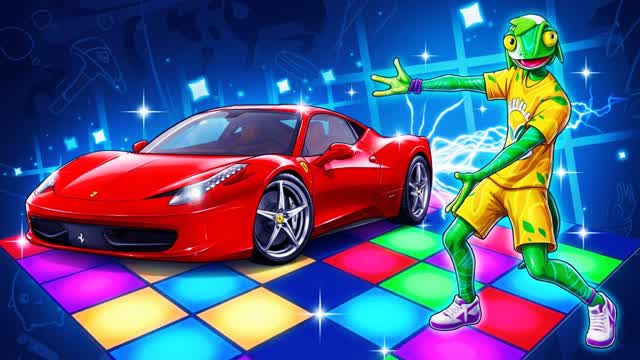 COLOR CARS 🌟 NO BRAINROT — Fortnite Creative map