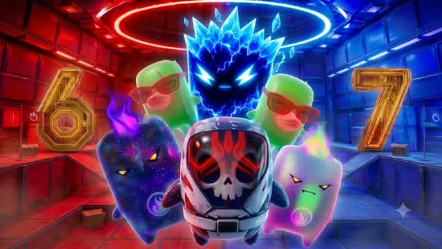 MEGA CRAZY RED VS BLUE — Fortnite Creative map
