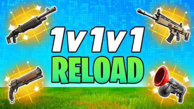 1v1v1 Reload β Fortnite Creative map