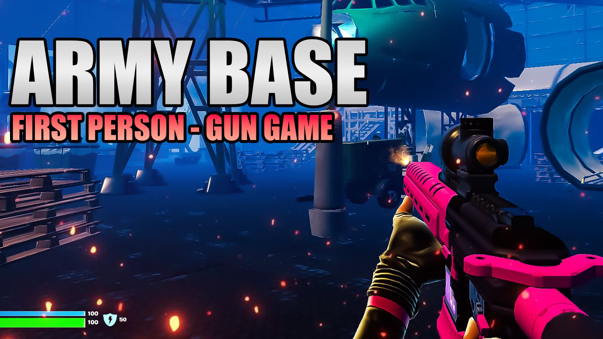 Army Base | GUN GAME | First Person — Fortnite Creative map