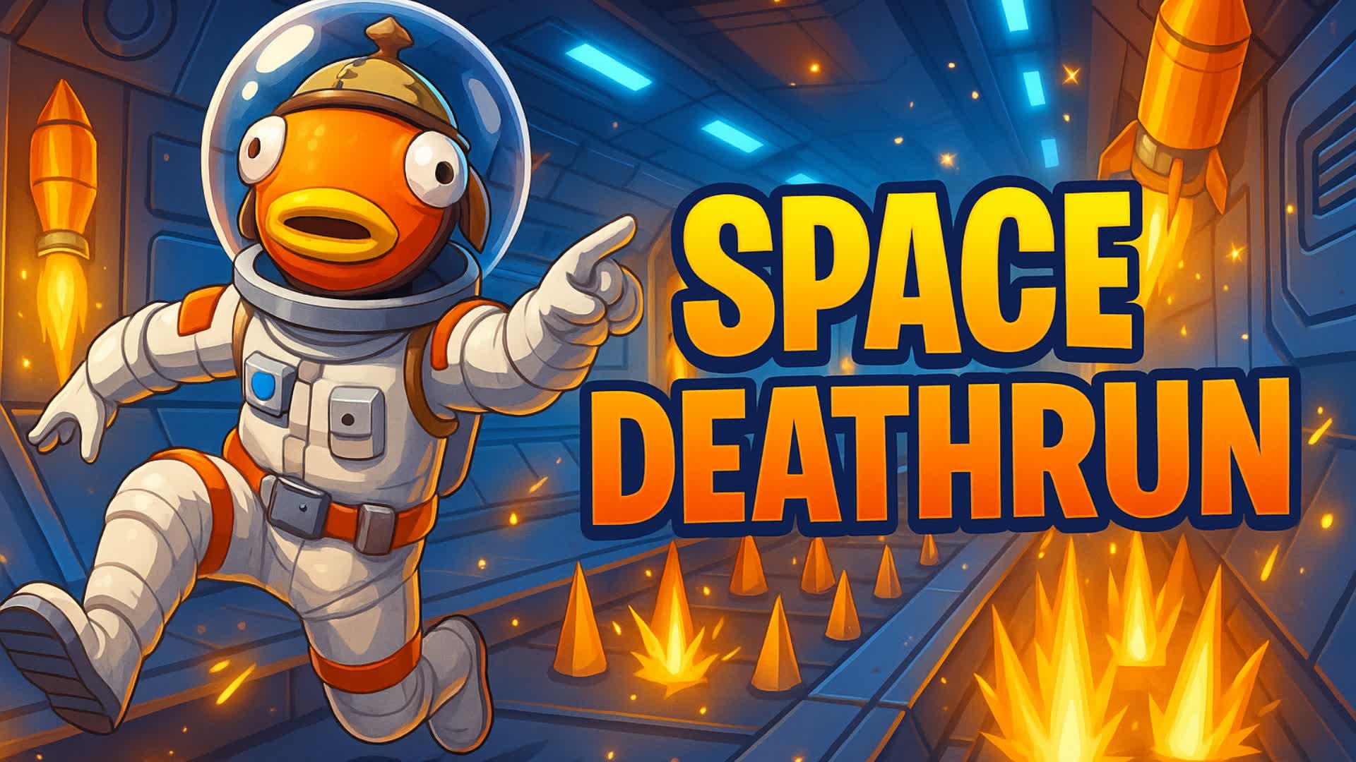 Space Deathrun — Fortnite Creative map