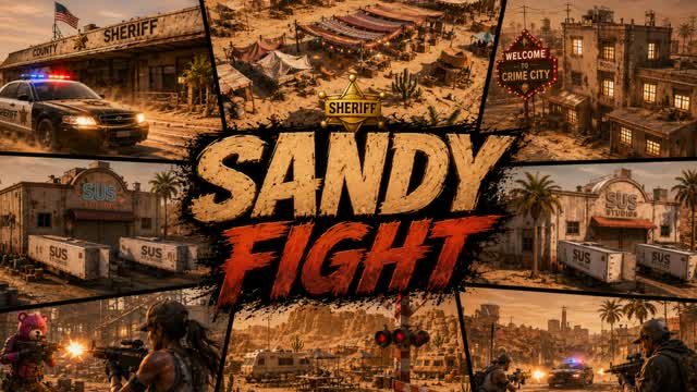 ساندي فايت-SANDY FIGHT — Fortnite Creative map