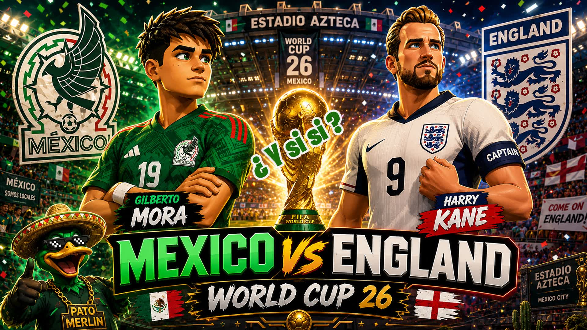 MEXICO vs INGLATERRA WORLD CUP๐ Y si si โ Fortnite Creative map