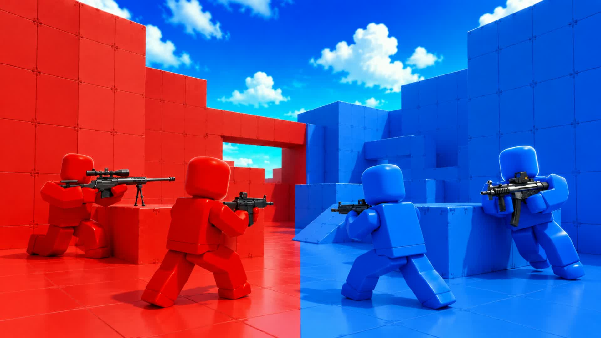 RVB RED VS BLUE RIVAL🔴🔵 — Fortnite Creative map