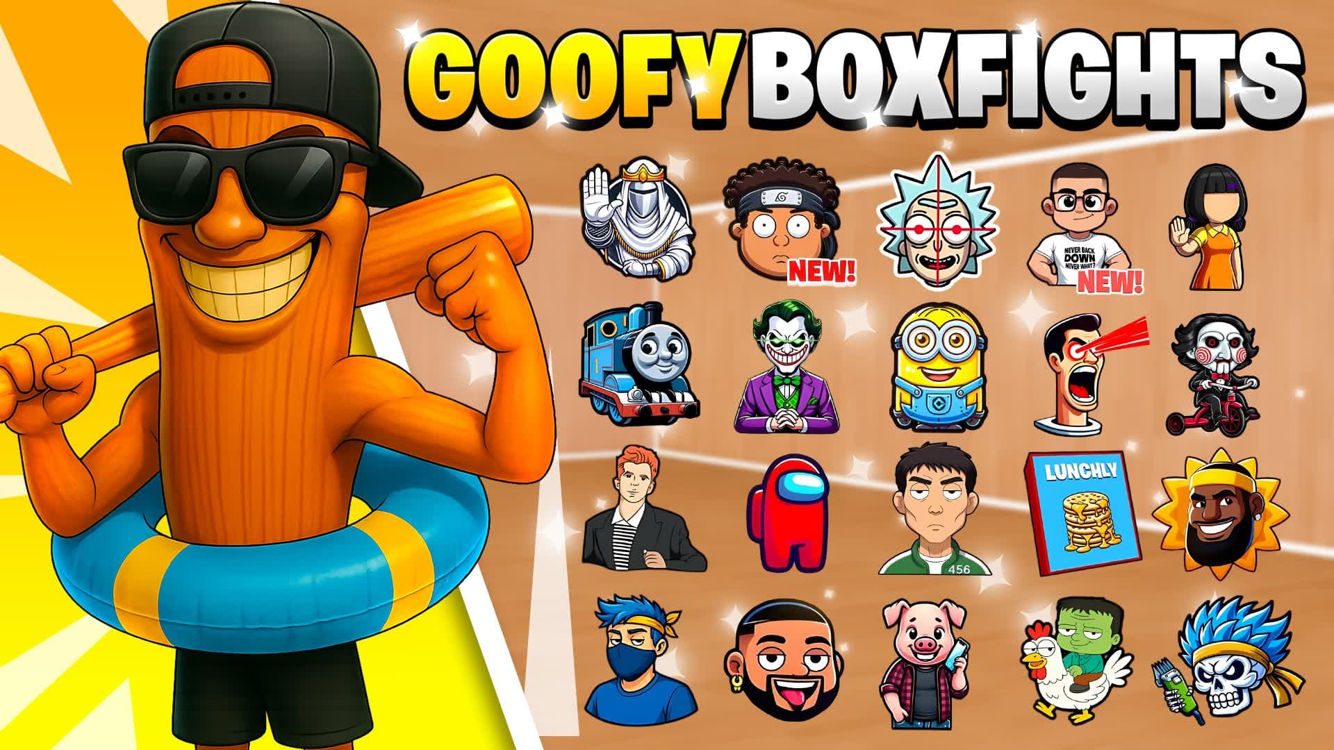 MEME BOX FIGHT 📦 BOX PVP — Fortnite Creative map