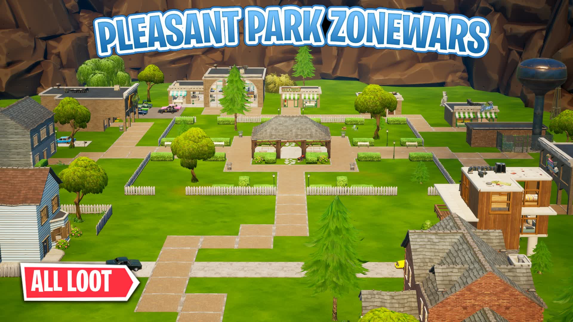 PLEASANT PARK ZONE WARS — Fortnite Creative map