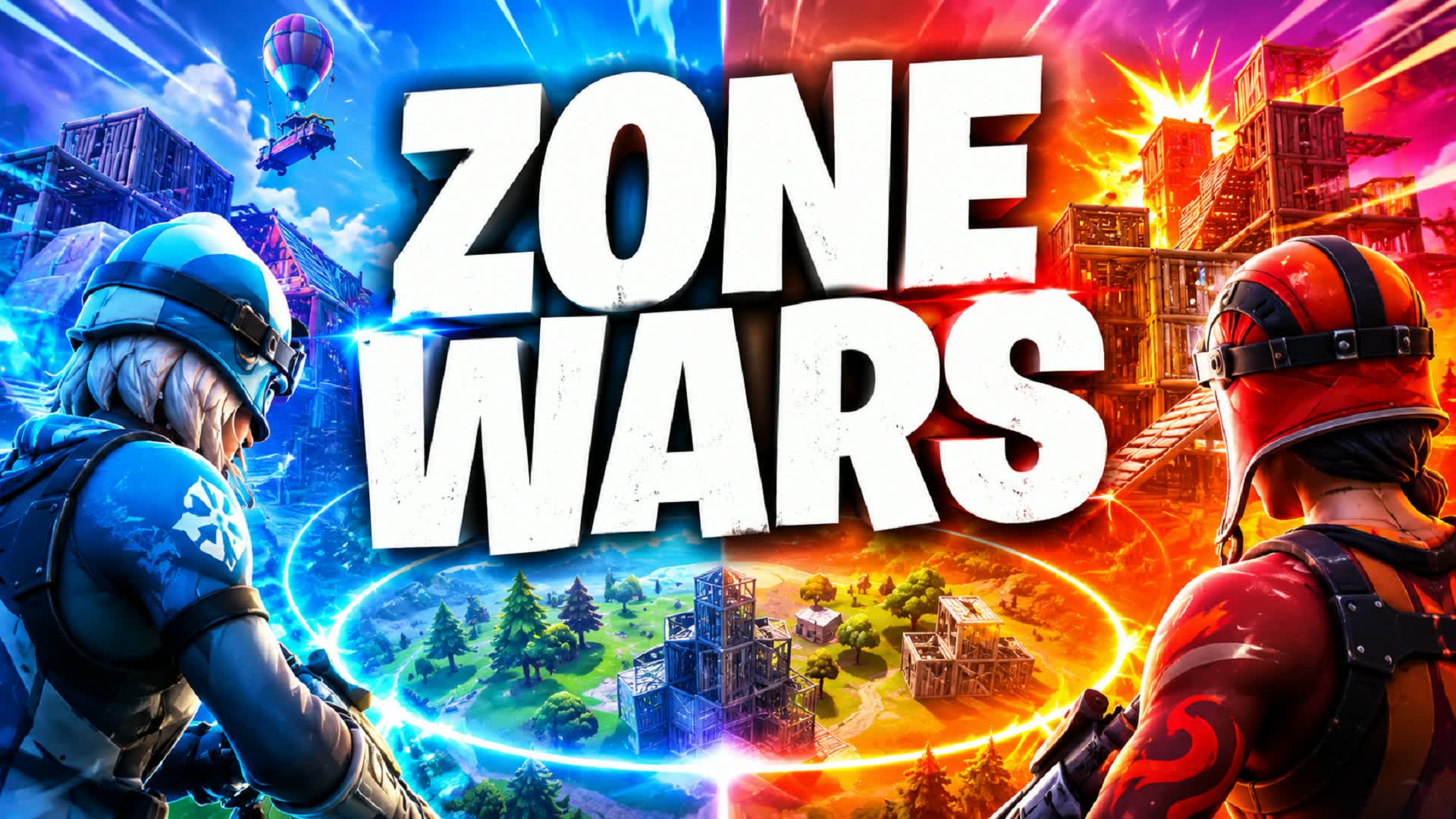 4v4 ZONE WARS — Fortnite Creative map