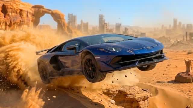 🚗Rocky Desert Drive🌵 — Fortnite Creative map
