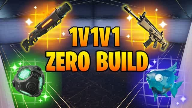 RAPID BOX FIGHTS ZERO BUILD 1V1V1V1 — Fortnite Creative map