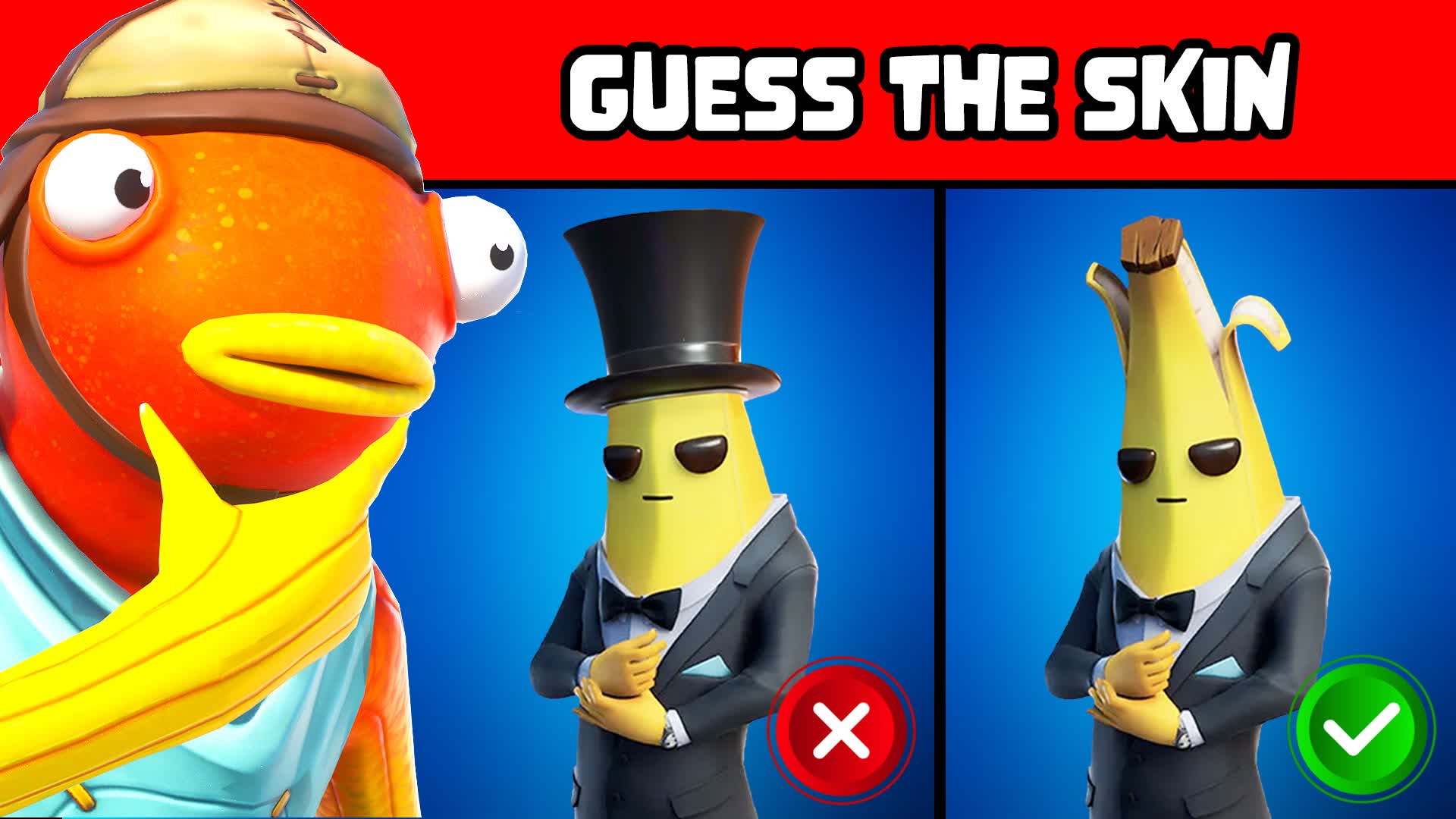 Guess The Skin โญ - IQ Test Minigame ๐ฎ โ Fortnite Creative map