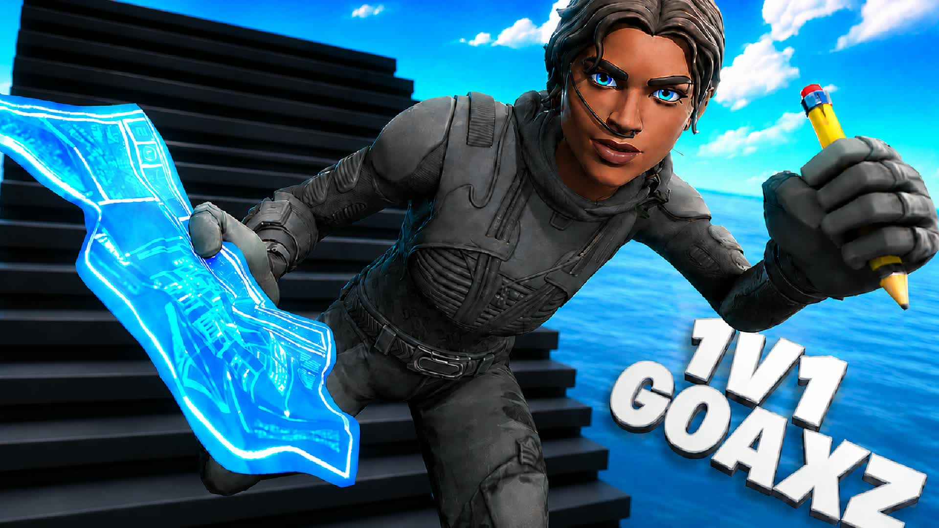 GOAXZ 1V1 MAP (Practice Bot) — Fortnite Creative map