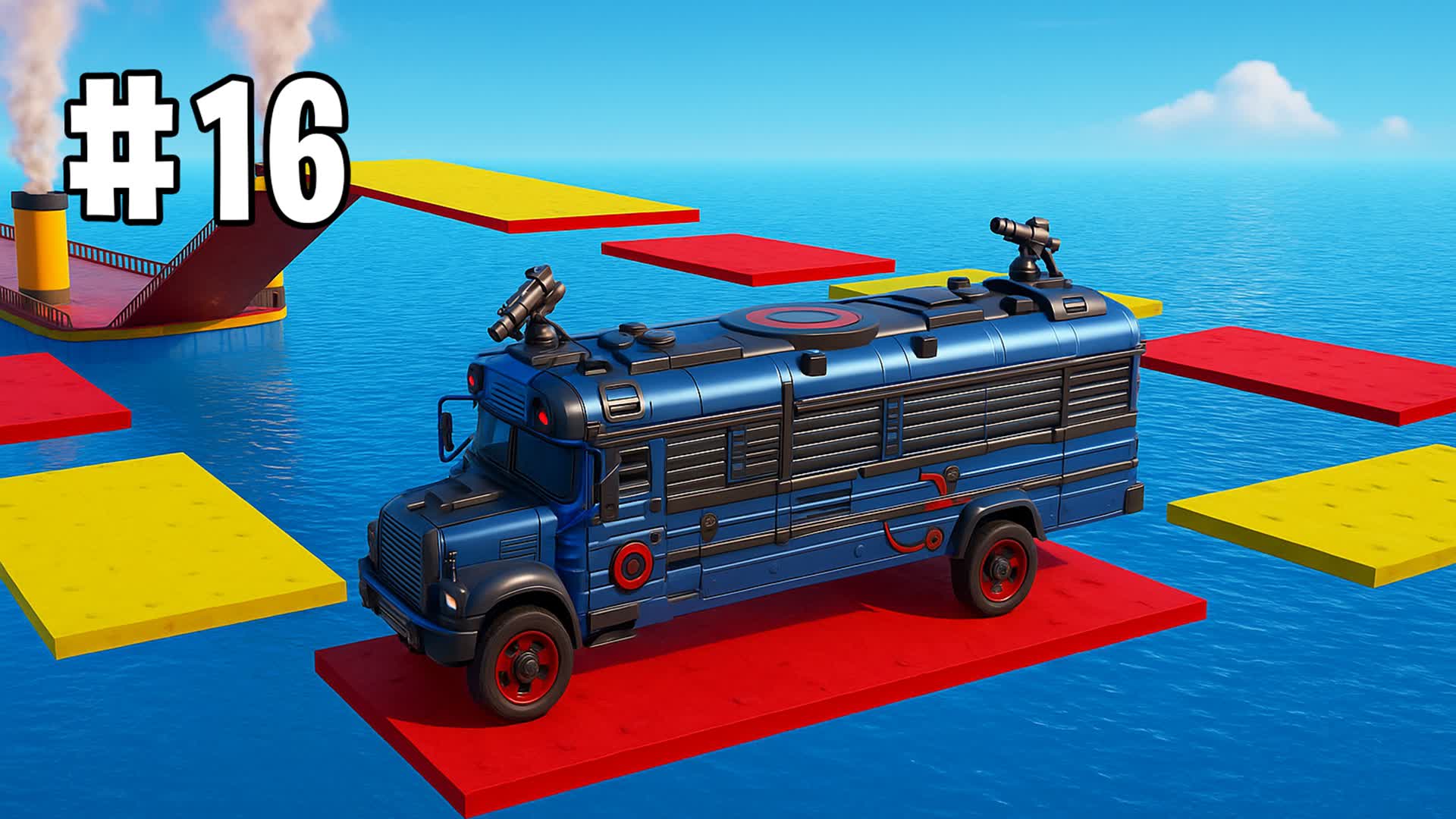 HARD PARKOUR #16 — Fortnite Creative map
