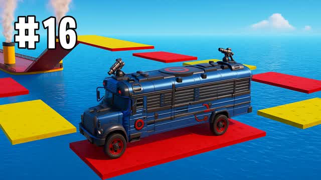 HARD PARKOUR #16 — Fortnite Creative map