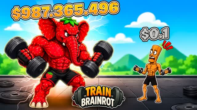 Train Brainrot To Fight โ Fortnite Creative map