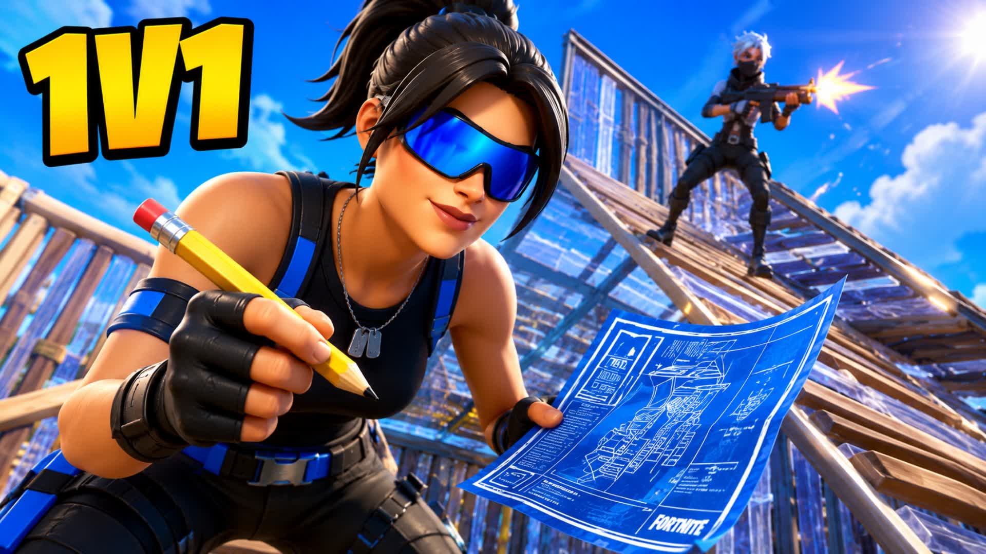 1v1 PARA LOS MEJORES — Fortnite Creative map