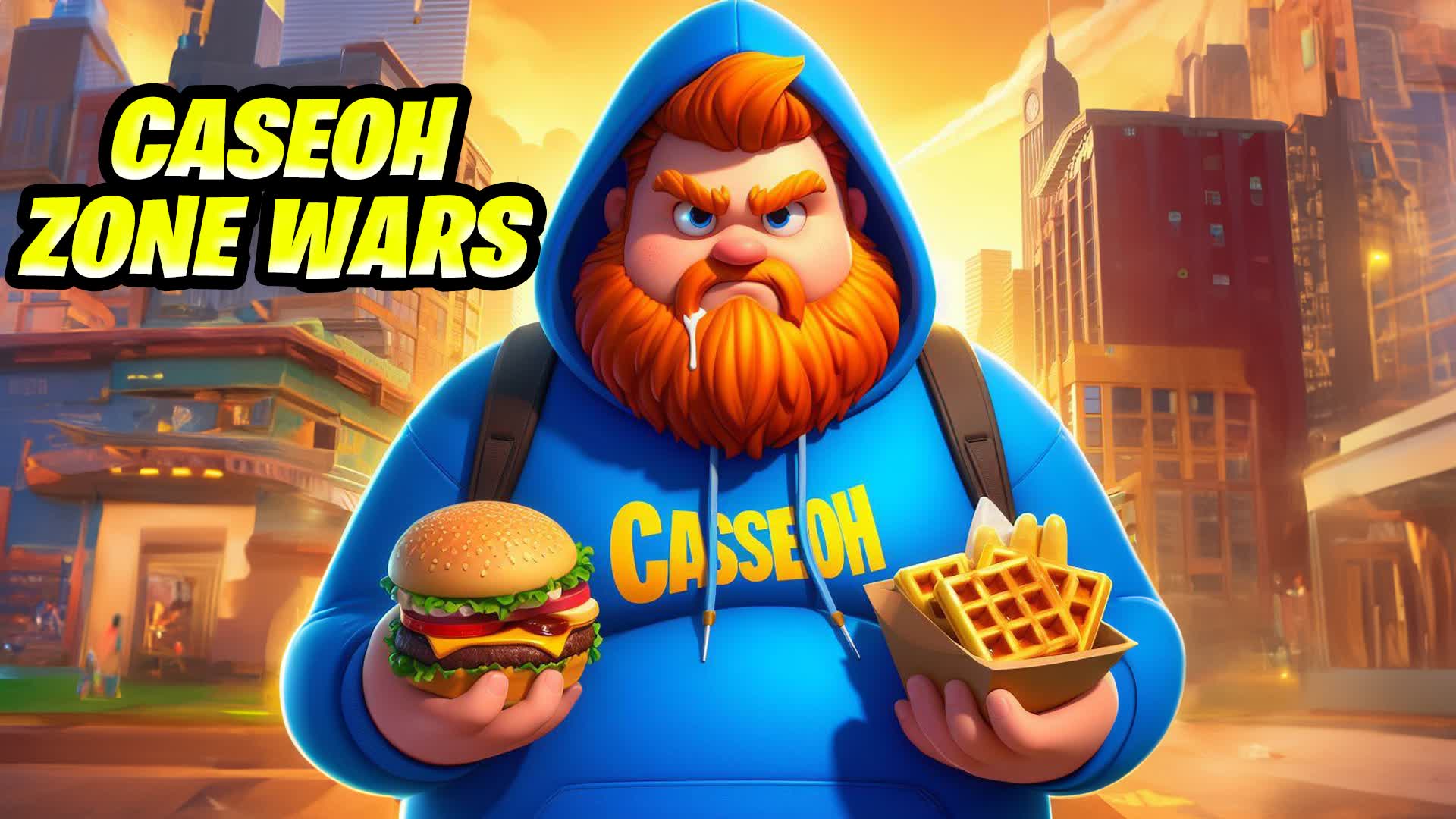 🥞CASEOH ZONE WARS🍔 — Fortnite Creative map