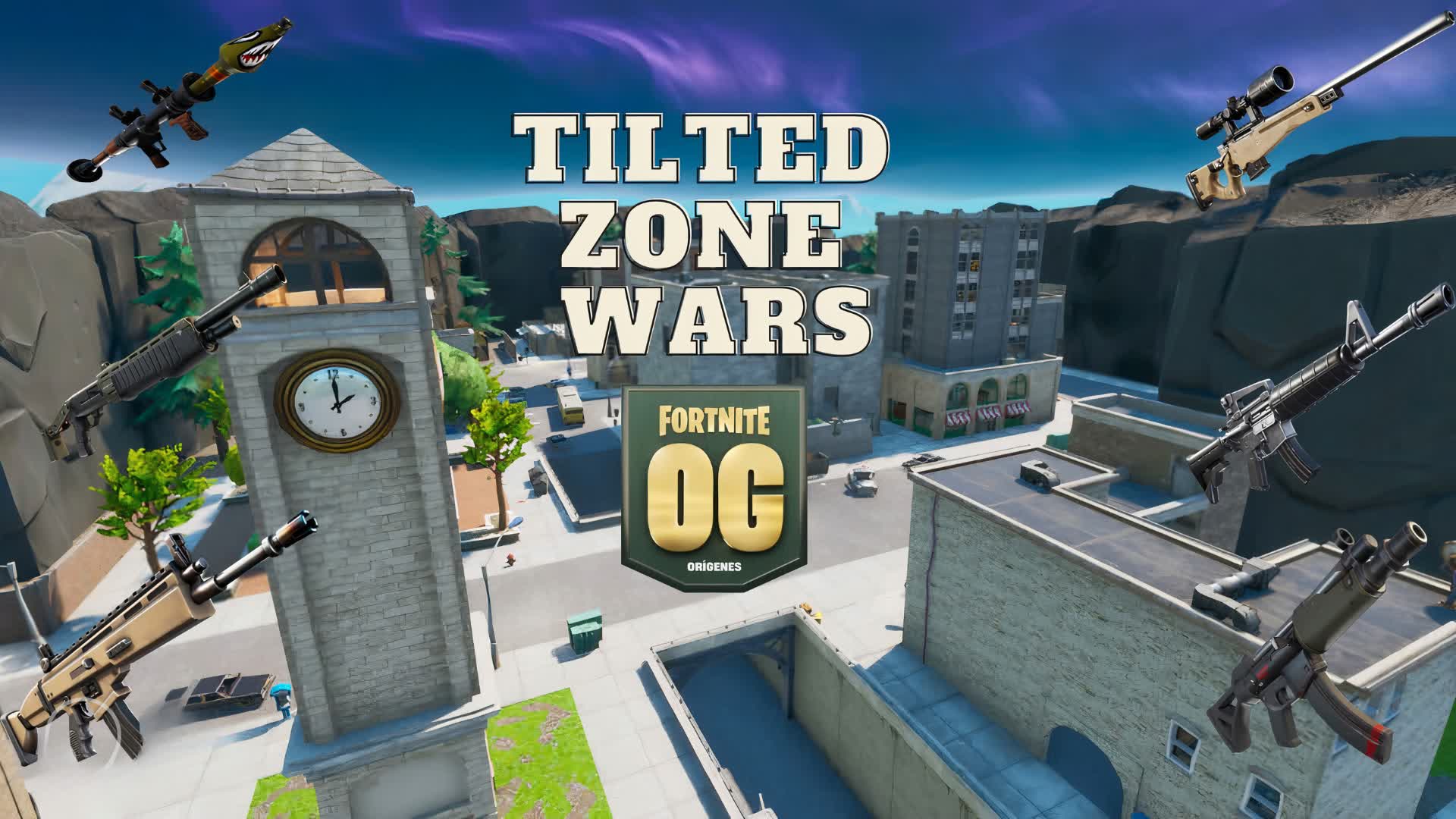 TILTED ZONE WARS ⭐ — Fortnite Creative map