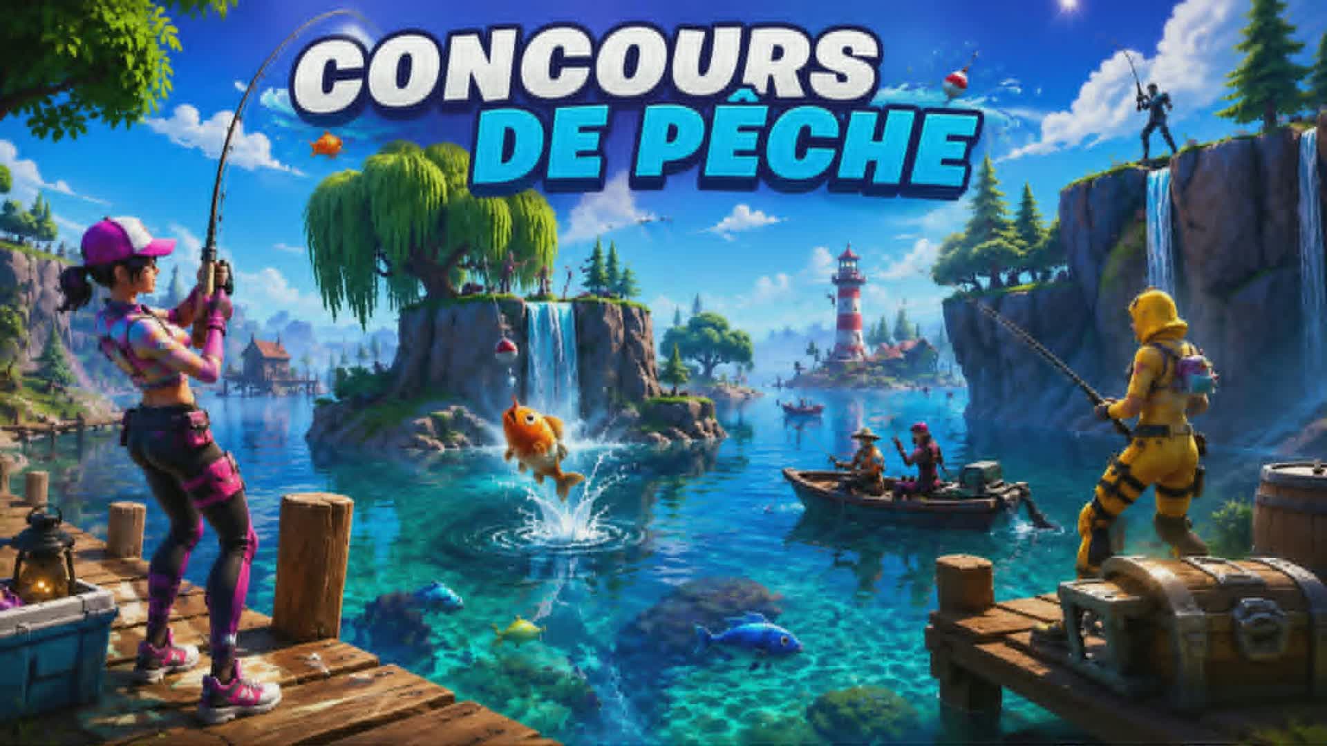 Le grand concours de pêche — Fortnite Creative map