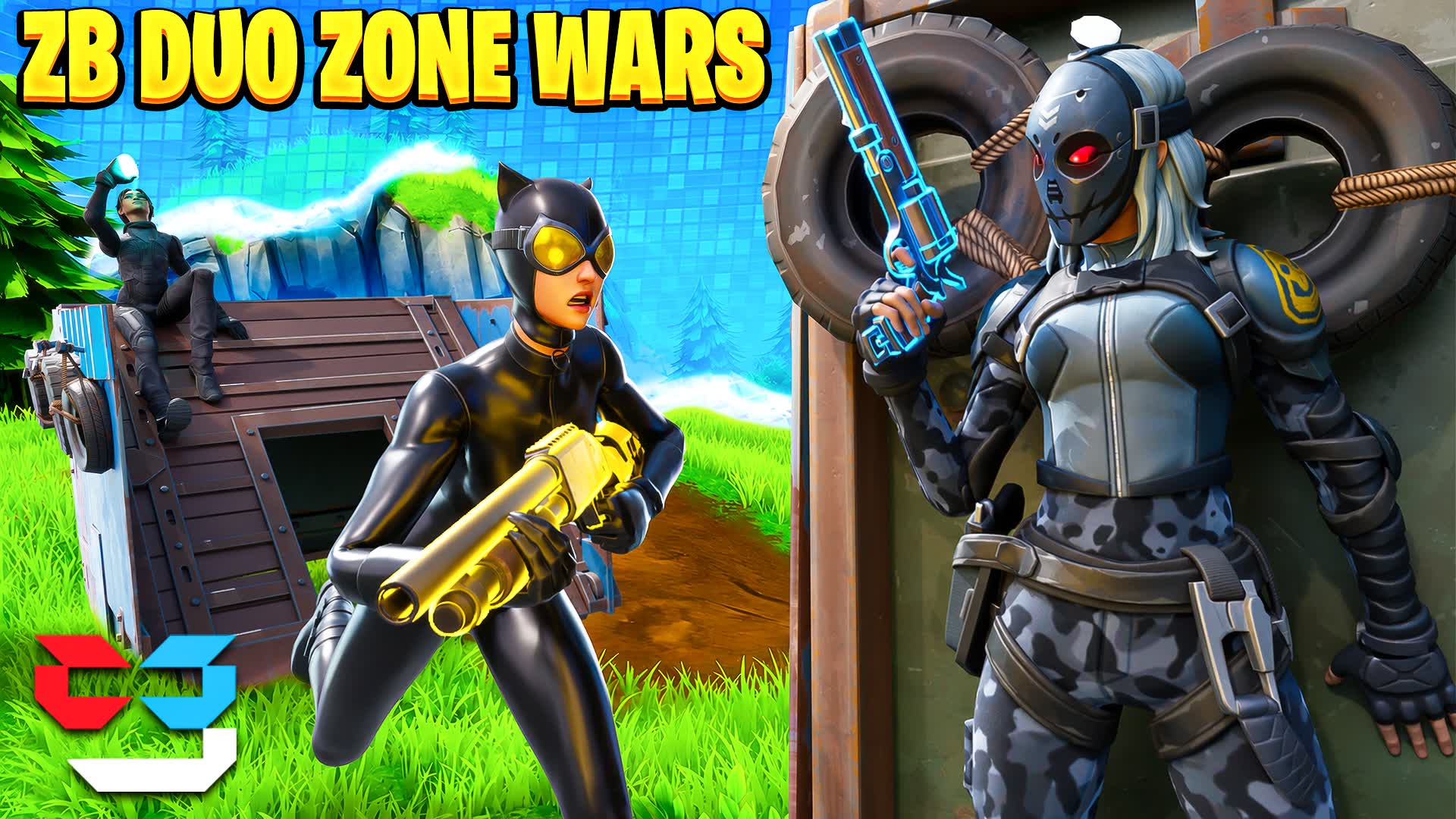 CERTI ZB DUO ZONE WARS — Fortnite Creative map