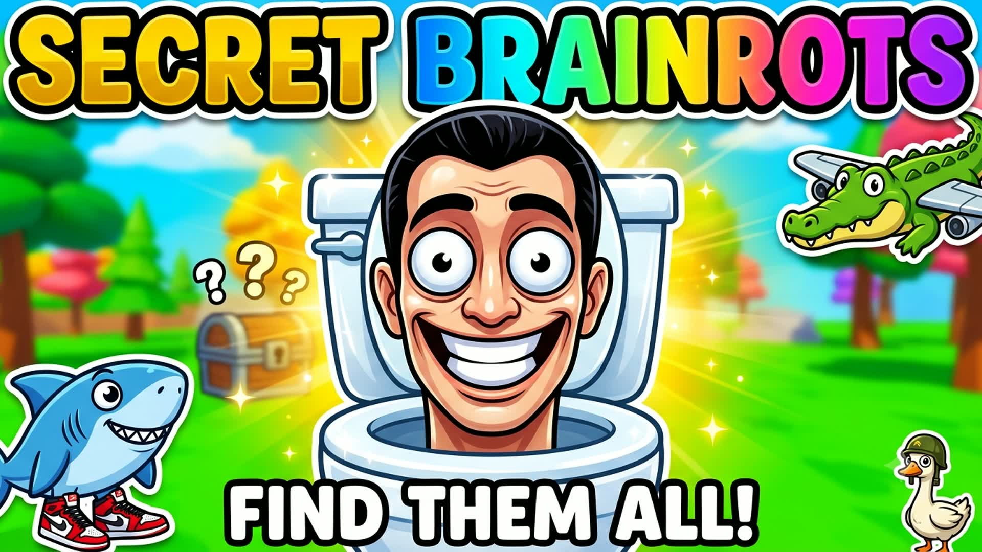 SECRET BRAINROTS β Fortnite Creative map