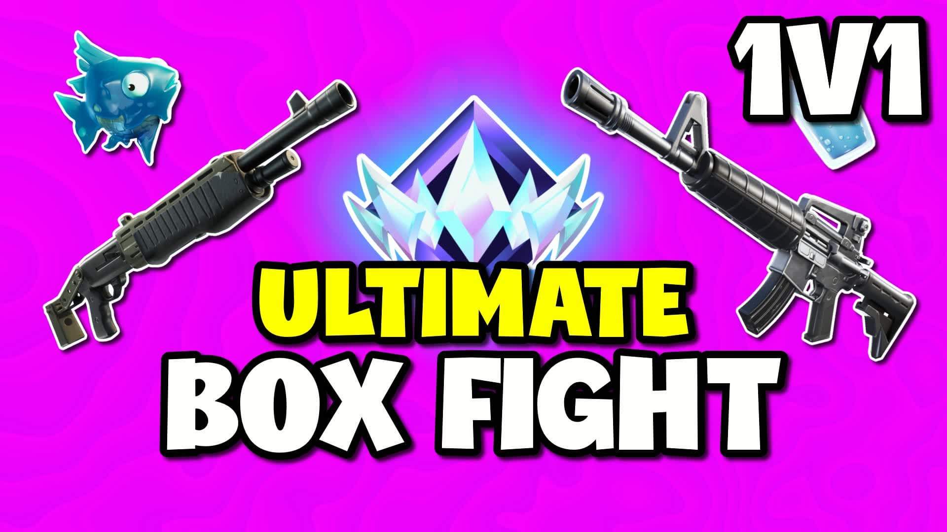 📦Ultimate Box Fight🏆 1V1 Ranked — Fortnite Creative map