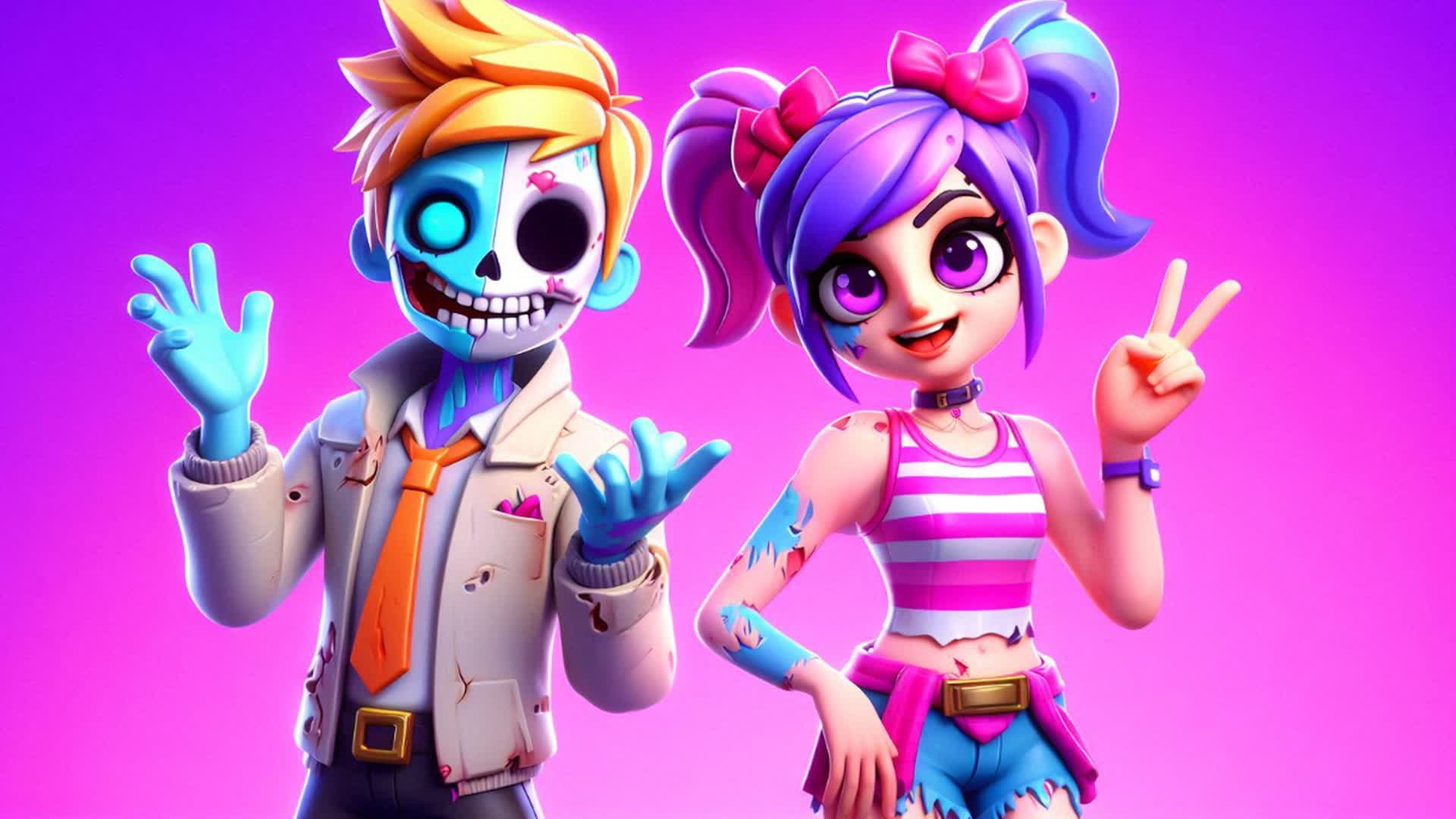 Become Zombie — Fortnite Creative map