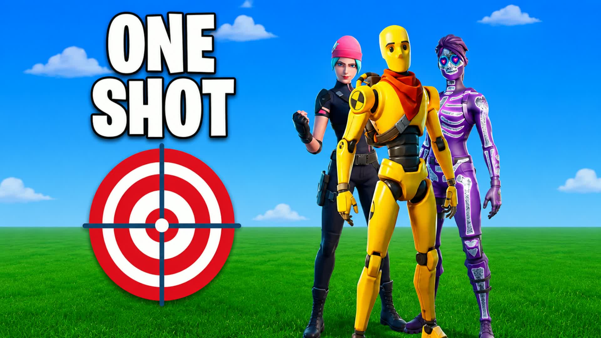 GLORY GUN GAME 🔫 ONE SHOT🎯 — Fortnite Creative map