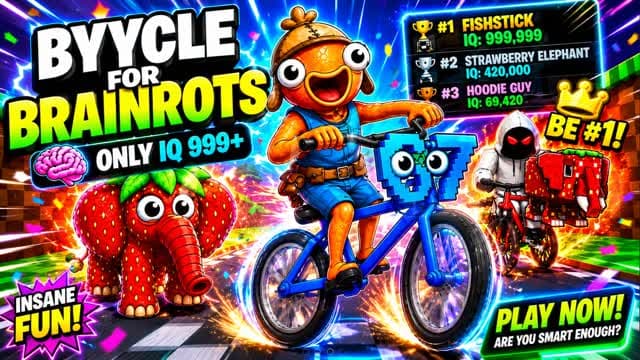 Parkour en bicicleta captura brainrot — Fortnite Creative map