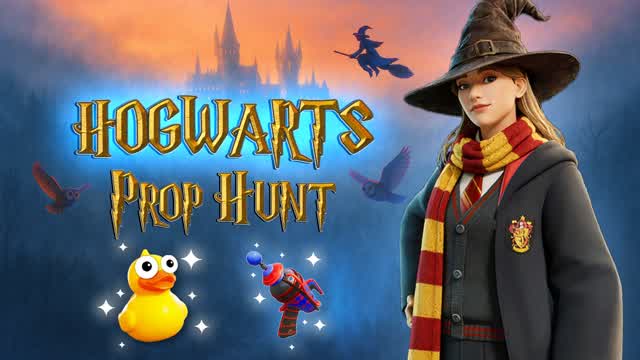 HARRY POTTER HOGWARTS PROP HUNT โ Fortnite Creative map