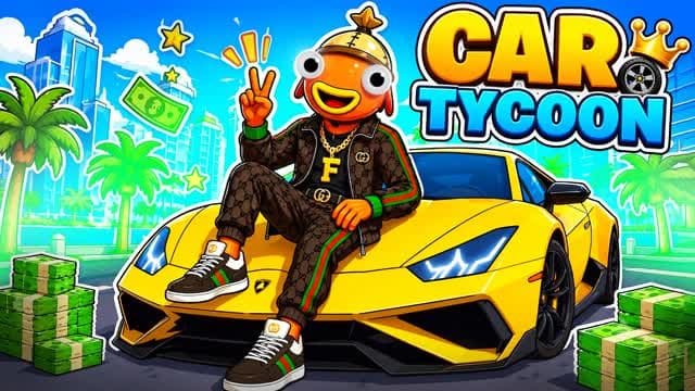 🚗Car Tycoon — Fortnite Creative map