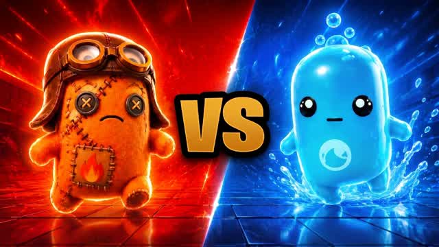 RVB RED VS BLUE 1V1 GOATED — Fortnite Creative map