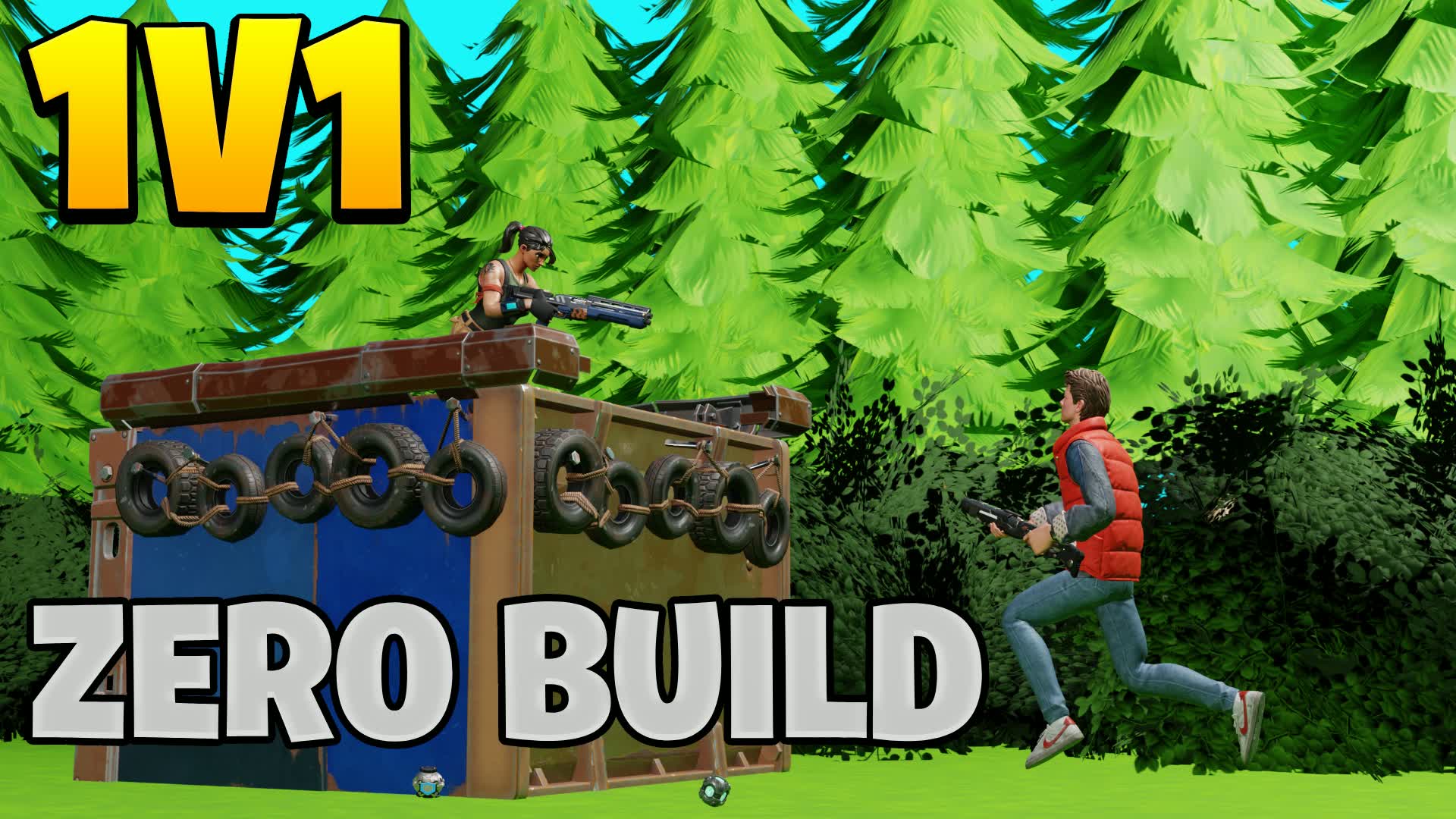 1V1 Zero Build (Jaiic) — Fortnite Creative map