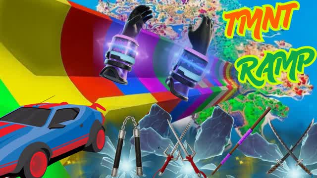 π TMNT ULTRA CARS BATTLE DRIVE GAMES β Fortnite Creative map