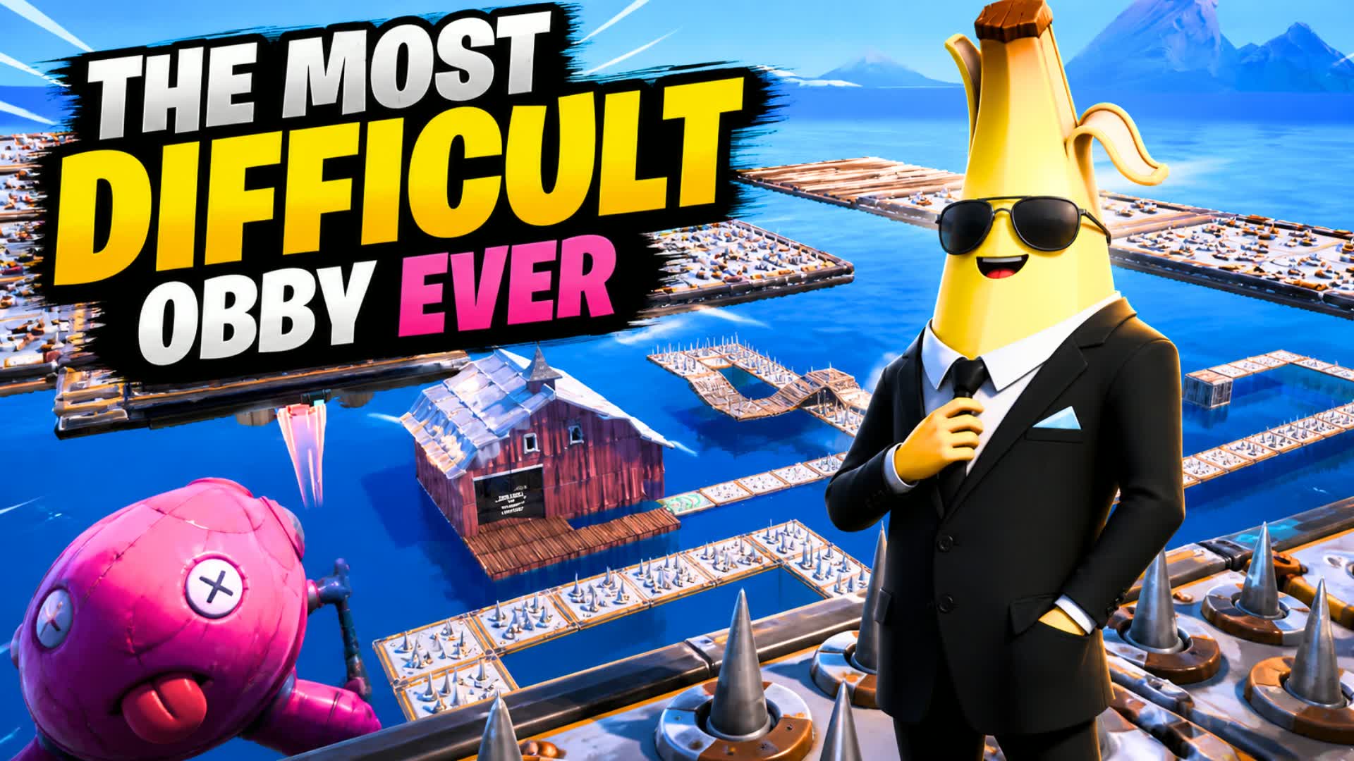 The Most Difficult Obby Ever — Fortnite Creative map