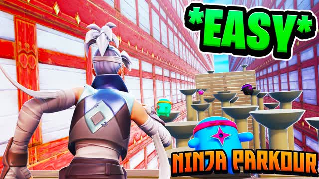 NINJA PARKOUR — Fortnite Creative map