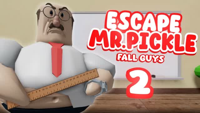 ESCAPE MR.PICKLE 2 FALL GUYS 🎒MR PICKLE — Fortnite Creative map