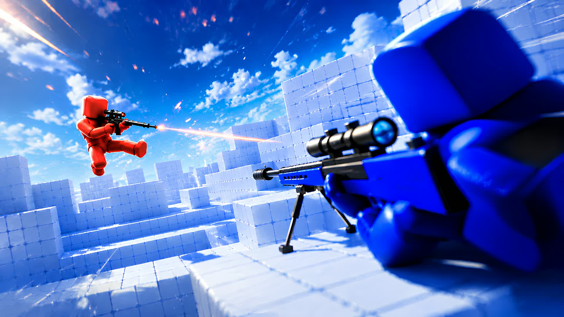 SNIPERS RED VS BLUE π΄π΅ β Fortnite Creative map