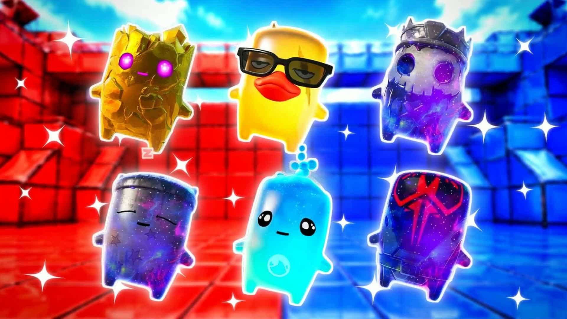 NEW FUNNY RED VS BLUE🔴🔵 — Fortnite Creative map