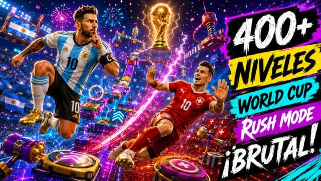 ARGENTINA VS SWISS PARKOUR DEATHRUN — Fortnite Creative map